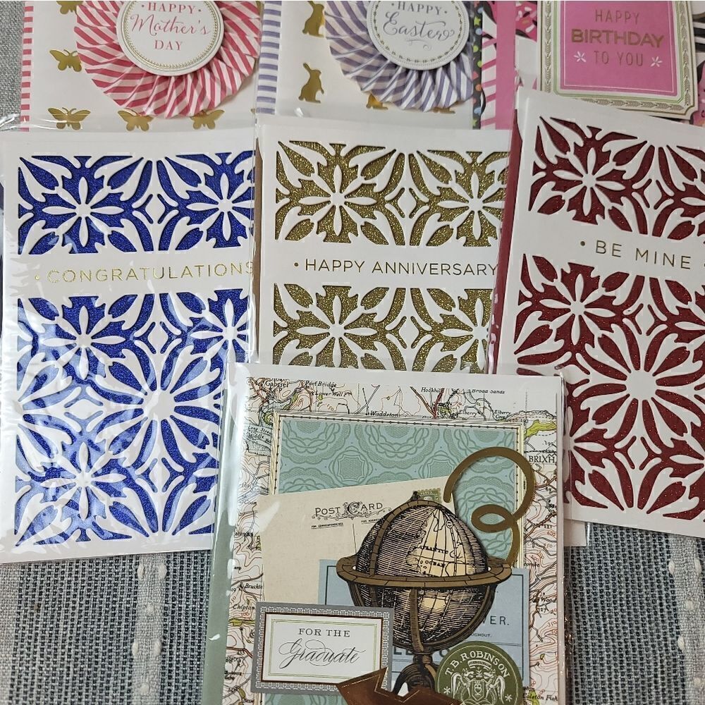 NEW- ANNA GRIFFIN Mixed Greeting Cards - Picture 2 of 7